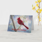 Tulpen Rot Karte (Gelbe Blume)