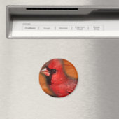 Tulpen Rot Magnet (In Situ (Geschirrspüler))