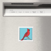 Tulpen Rot Magnet (In Situ (Geschirrspüler))