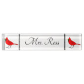 Tulpen Rot Namensplakette (Vorderseite)