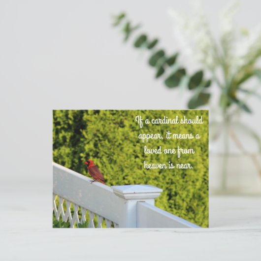 Tulpen Rot Postkarte (Stehend Vorderseite)