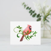 Tulpen Rot Postkarte (Stehend Vorderseite)