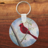 Tulpen Rot Schlüsselanhänger (Vorderseite)