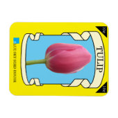 Tulpen-Samenpackung Magnet (Horizontal)