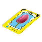 Tulpen-Samenpackung Magnet (Linke Seite)