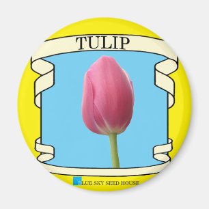 Tulpen-Samenpackung Magnet