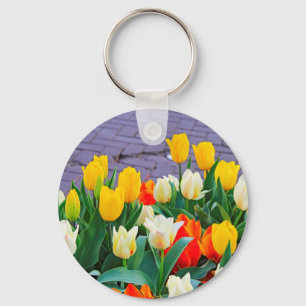 Tulpen Schlüsselanhänger