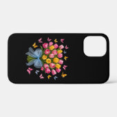 Tulpen & Schmetterlinge iPhone / iPad Hülle (Rückseite (Horizontal))