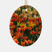 Tulpen-Schmuck Keramik Ornament (Rechts)