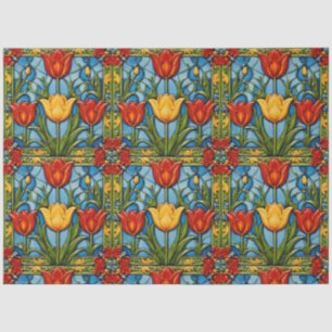 Tulpen Schöne Beliebte Sammlung Seidenpapier
