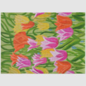 Tulpen seidenpapier (Vorderseite)