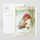 Tulpen-Seifen Postkarte (Vorne/Hinten)