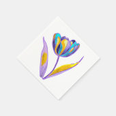 Tulpen-Serviette Serviette (Ecke)