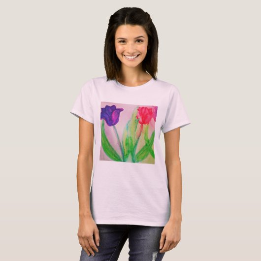 Tulpen T-Shirt (Vorne ganz)
