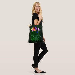 Tulpen-Tasche mit Punkten Tasche