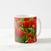 Tulpen-Tasse Kaffeetasse (VorderseiteRechts)