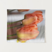 Tulpen-Teppich Wandteppich (Vorderseite (Horizontal))