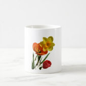 Tulpen und Blume Kaffeetasse (Mittel)