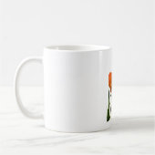 Tulpen und Blume Kaffeetasse (Links)