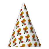 Tulpen und Blume Partyhütchen (Rechts)