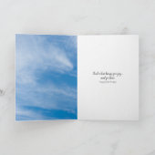 Tulpen und Gänse zum Geburtstag von Gras Karte (Innenseite)