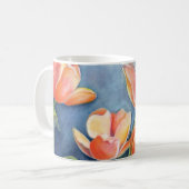 Tulpen und Monarchfalter Kaffeetasse (Vorderseite Links)