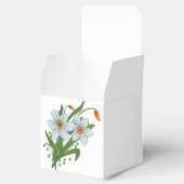 Tulpen und Osterglocken Blumen Geschenkschachtel (Geöffnet)