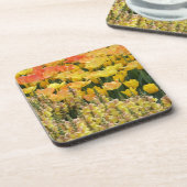Tulpen und Snapdragons Untersetzer (Linke Seite)