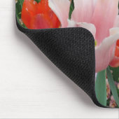 Tulpen und Stiefmütterchen 2 Mousepad (Ecke)