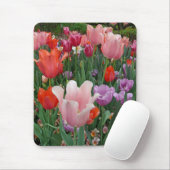 Tulpen und Stiefmütterchen 2 Mousepad (Mit Mouse)