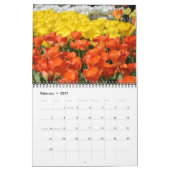 Tulpen und Windmühlen Kalender (Feb 2027)