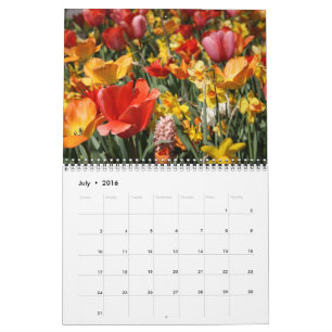 Tulpen und Windmühlen Kalender