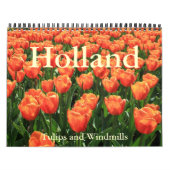 Tulpen und Windmühlen Kalender (Titelbild)