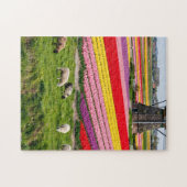 Tulpen-Windmühlen-Puzzle Puzzle (Horizontal)