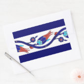 Tulpenaufkleber Rechteckiger Aufkleber (Umschlag)