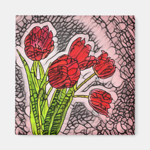 TulpenBlume Magnet