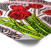 TulpenBlume Poster (Ecke)