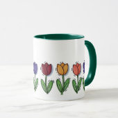 Tulpenblütenkelch Tasse (VorderseiteRechts)