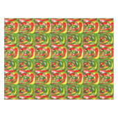 Tulpenbrunnen Tischdecke (Vorderseite (Horizontal))