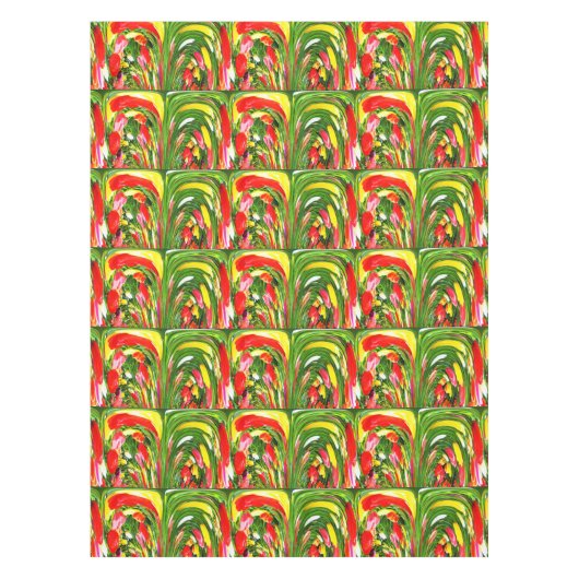 Tulpenbrunnen Tischdecke (Vorderseite)