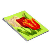 Tulpendruck Notizblock (Rechte Seite)