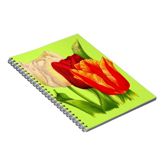 Tulpendruck Notizblock (Rechte Seite)