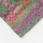 Tulpenfeld Fleecedecke (Ecke)