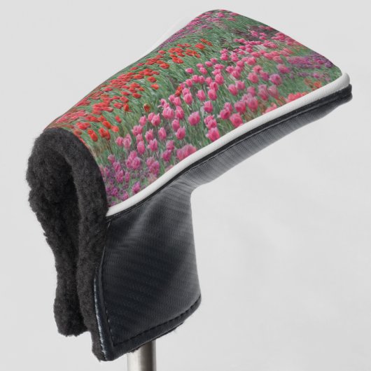 Tulpenfeld Golf Headcover (3/4 Vorderseite)