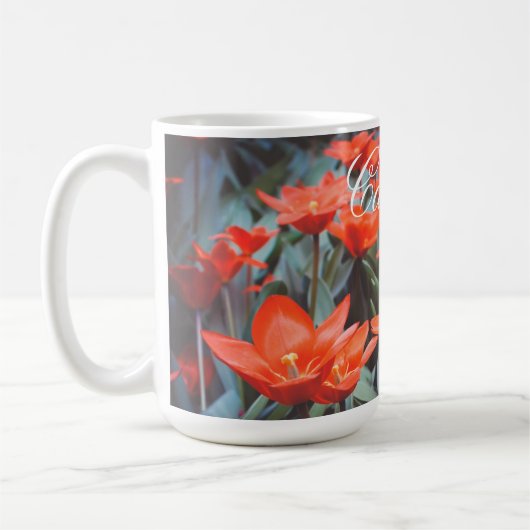 Tulpenfeld Kaffeetasse (Links)