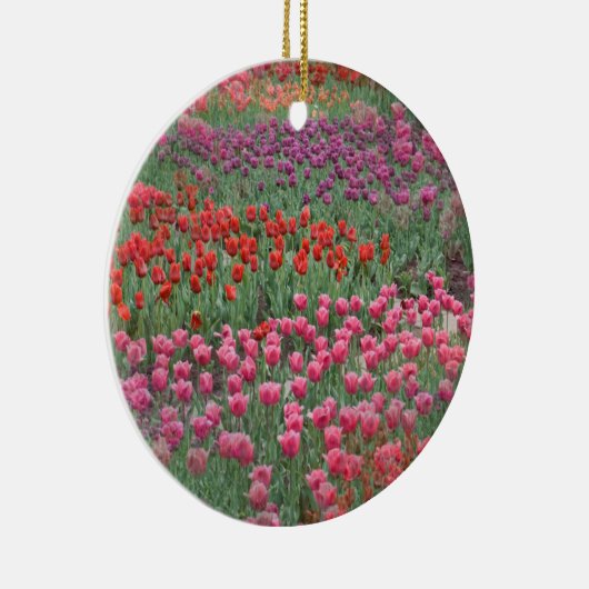 Tulpenfeld Keramik Ornament (Rechts)