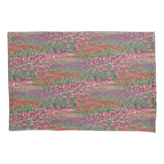 Tulpenfeld Kissenbezug (Vorderseite)