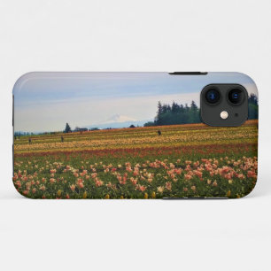Tulpenfeld mit Mt. Hood, Oregon Case-Mate iPhone Hülle