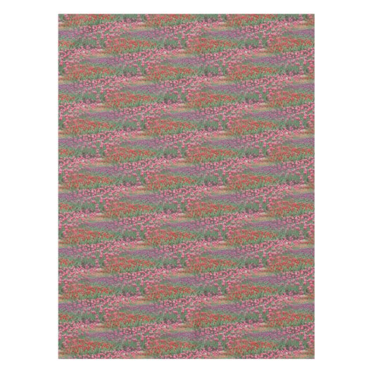 Tulpenfeld Tischdecke (Vorderseite)