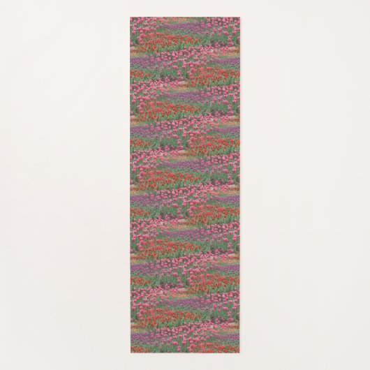 Tulpenfeld Yogamatte (Vorderseite)